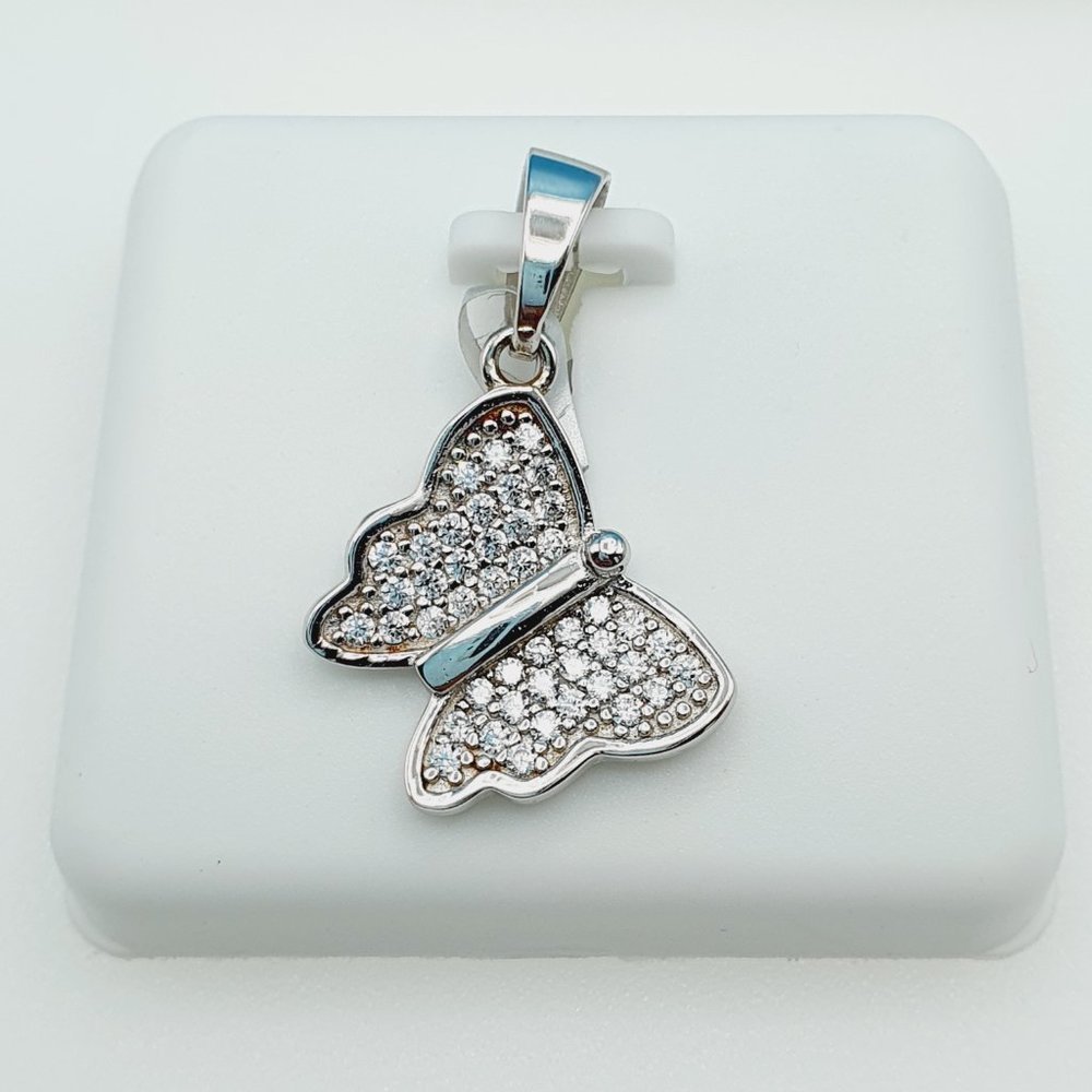 "925 Sterling Silver Cubic Zirconia Pendant, U19254769 - Picture 11 of 11